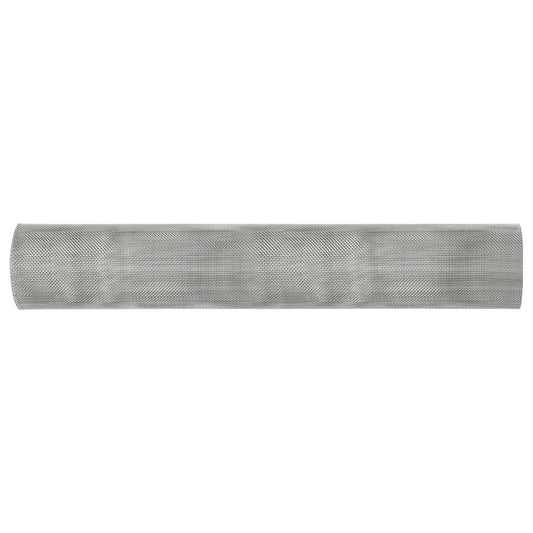 vidaXL Πλέγμα Οθόνης 40 x 1000 εκ 18 mesh Ανοξείδωτο Ατσάλι 304 Ασημί