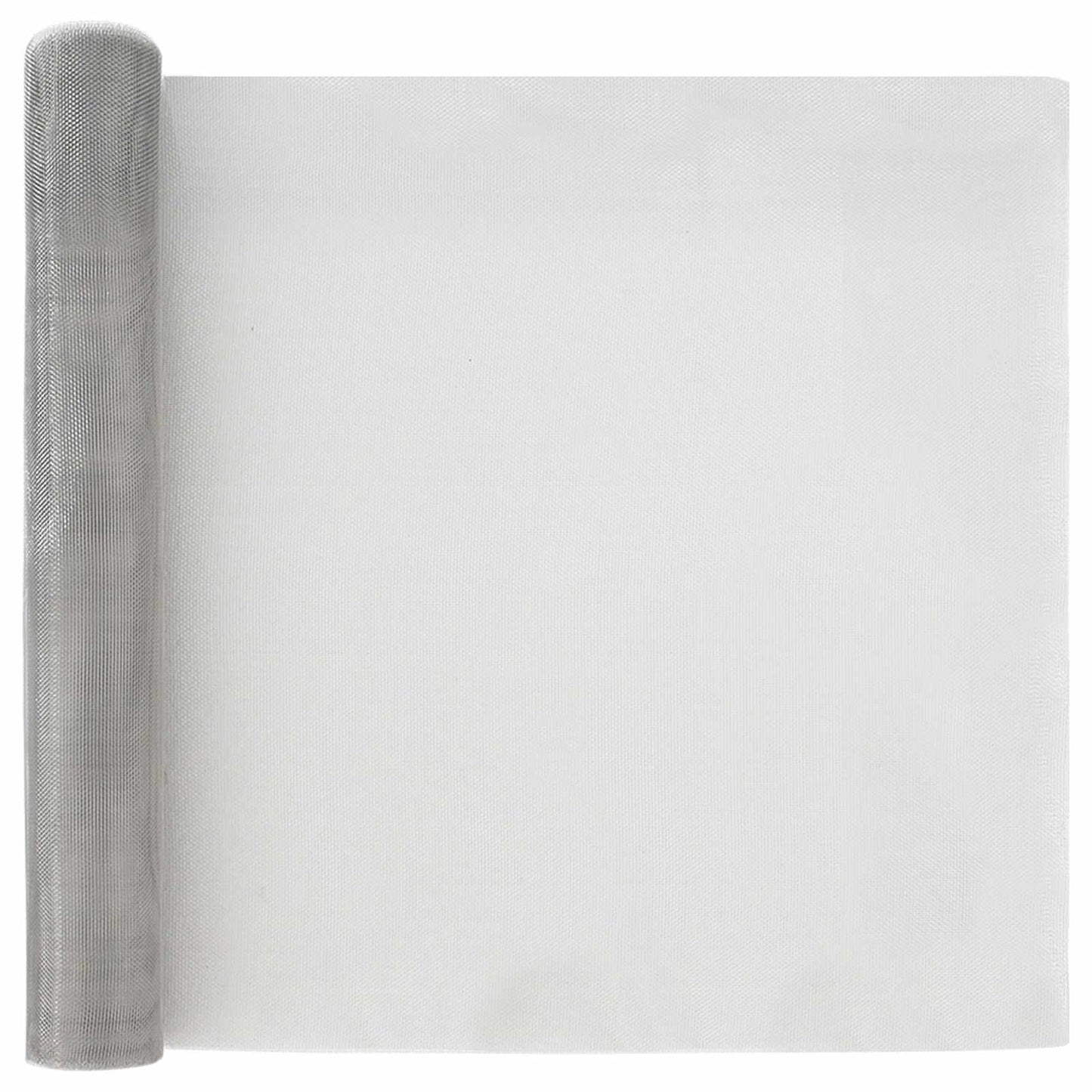 vidaXL Πλέγμα Οθόνης 60 x 2000 cm 18 mesh Ανοξείδωτο Ατσάλι 304 Ασημί