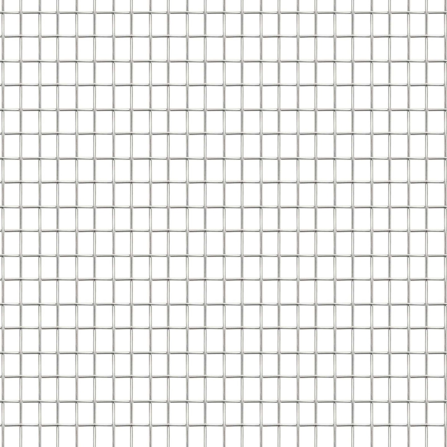 vidaXL Πλέγμα Οθόνης 60 x 2000 cm 18 mesh Ανοξείδωτο Ατσάλι 304 Ασημί