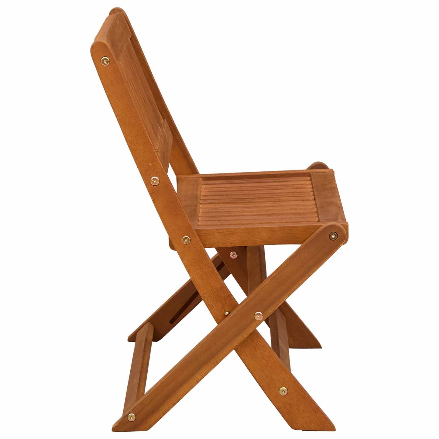 vidaXL Πάγκος Παιδιών Καφέ 61 x 38 x 57 εκ. Στερεό Ξύλο Ευκαλύπτου