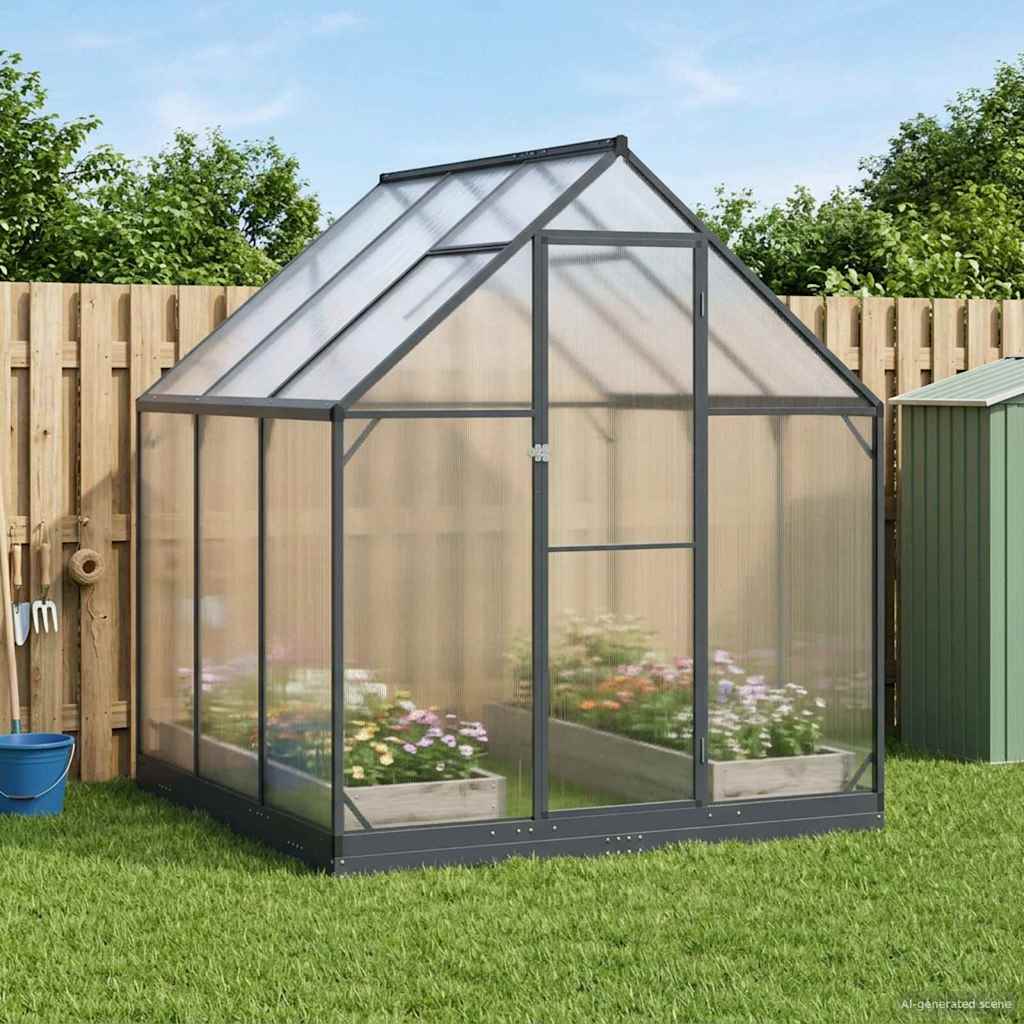 vidaXL Θερμοκήπιο Κήπου 183,5 x 183,5 x 207 εκ