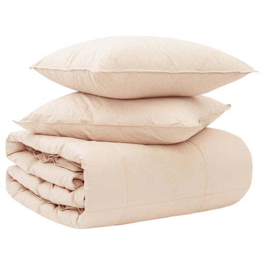 vidaXL Σετ Παπλωμάτων 2 τμχ. 140 x 220 cm Όλες οι εποχές Ίνα Καπόκ