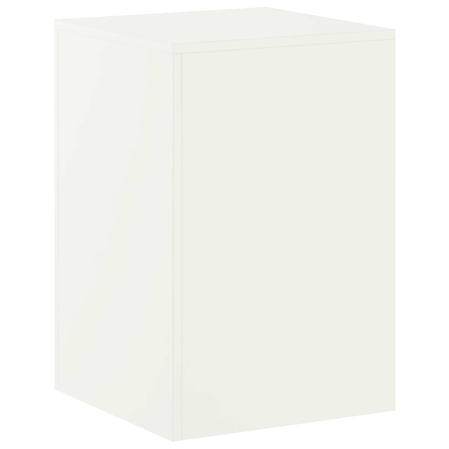 vidaXL Βάση φυτών Λευκό 40 x 40 x 60 cm Ατσάλι