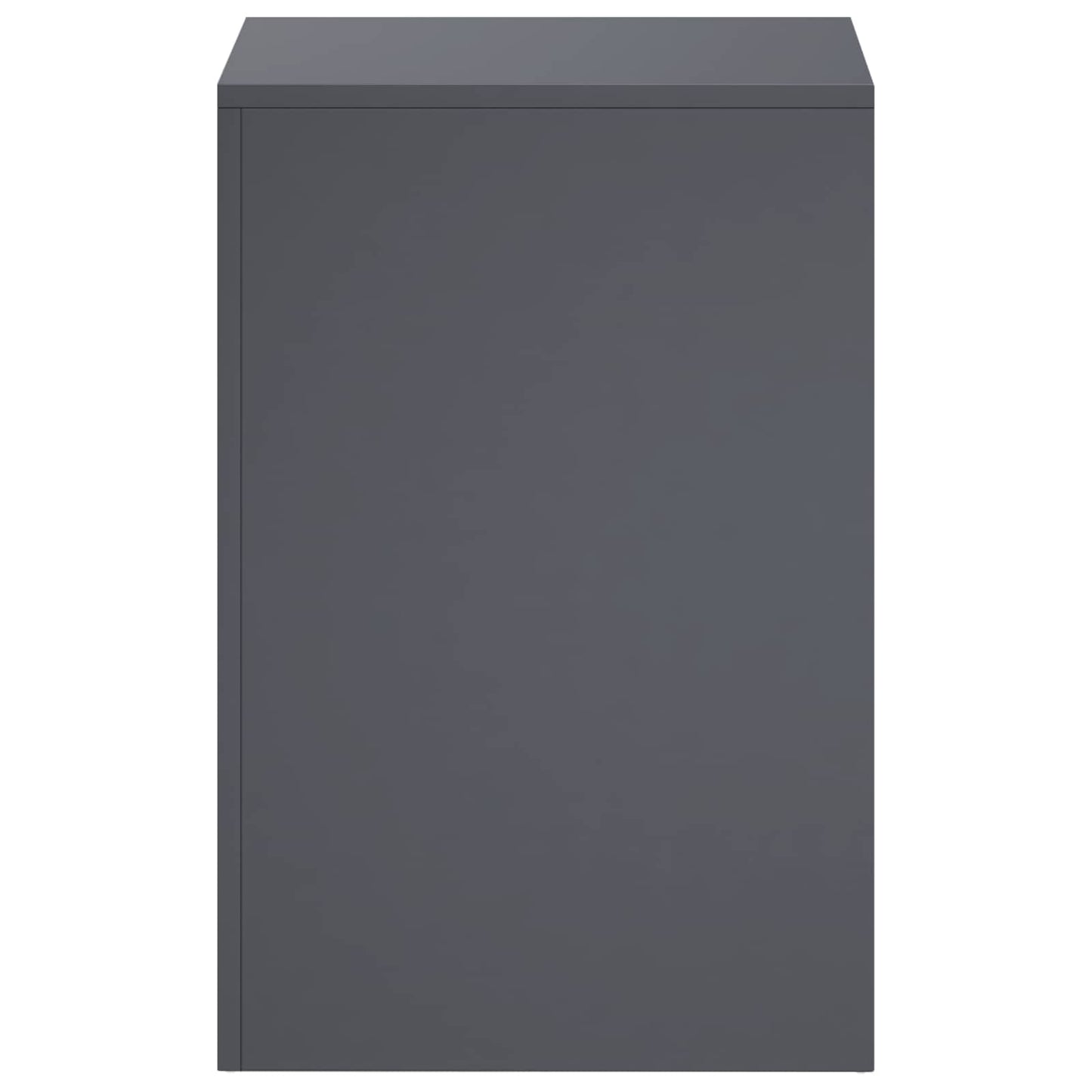 vidaXL Βάση φυτών 2 pcs Ανθρακί 40 x 40 x 60 cm Γαλβανισμένος Χάλυβας