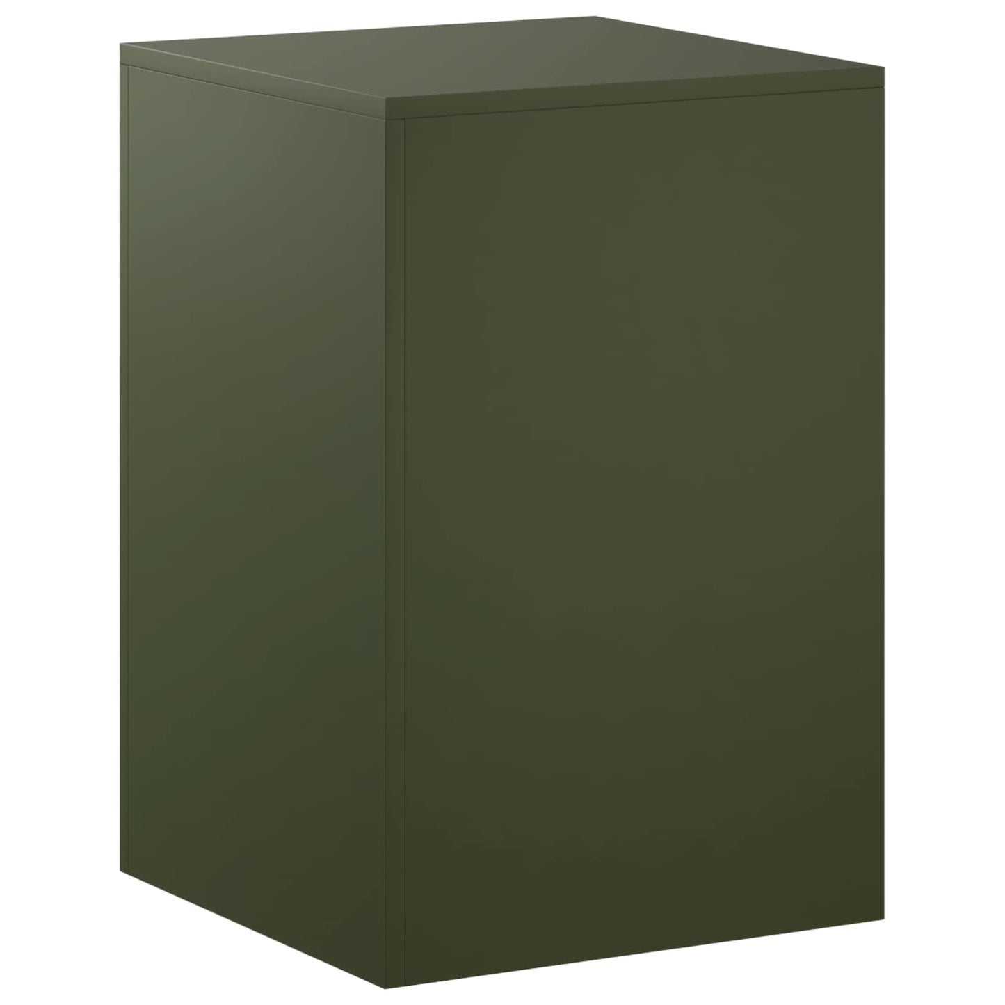 vidaXL Βάση φυτών Λαδί 40 x 40 x 60 cm Ατσάλι Σκληρυθέν στον Αέρα