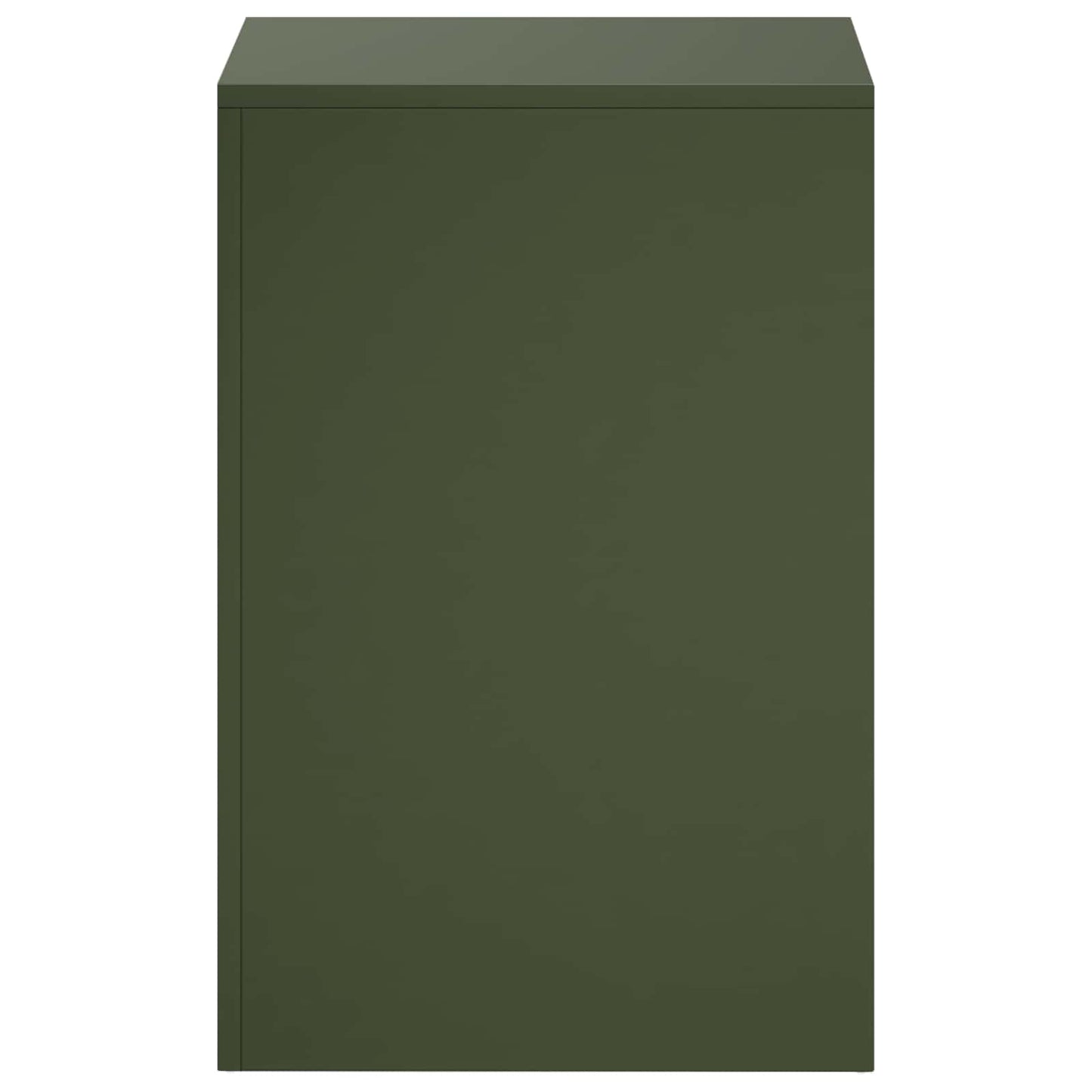 vidaXL Βάση φυτών Λαδί 40 x 40 x 60 cm Ατσάλι Σκληρυθέν στον Αέρα