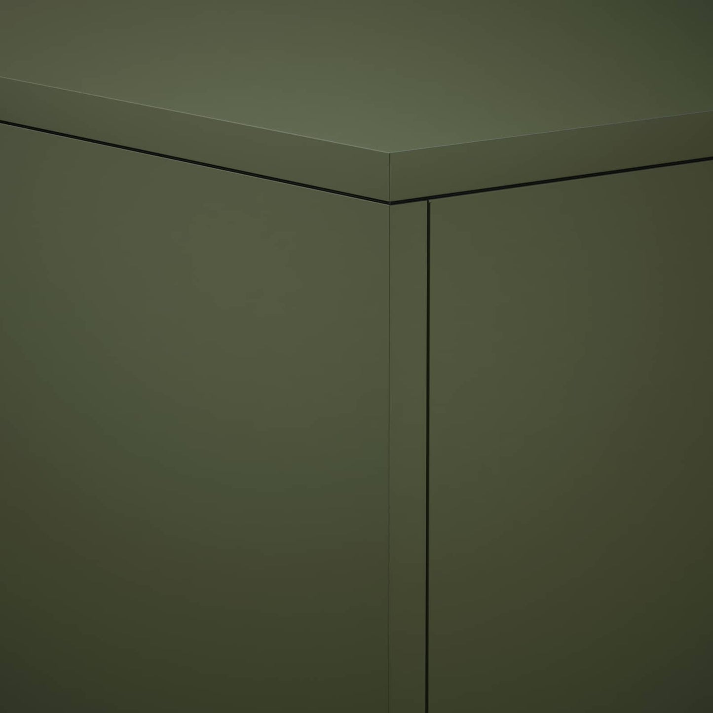 vidaXL Βάση φυτών 2 pcs Λαδί 40 x 40 x 60 cm Ατσάλι