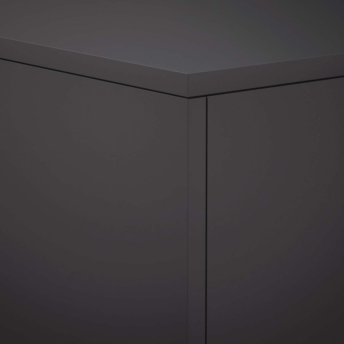 vidaXL Βάση φυτών 2 pcs Μαύρο 40 x 40 x 80 cm Ατσάλι