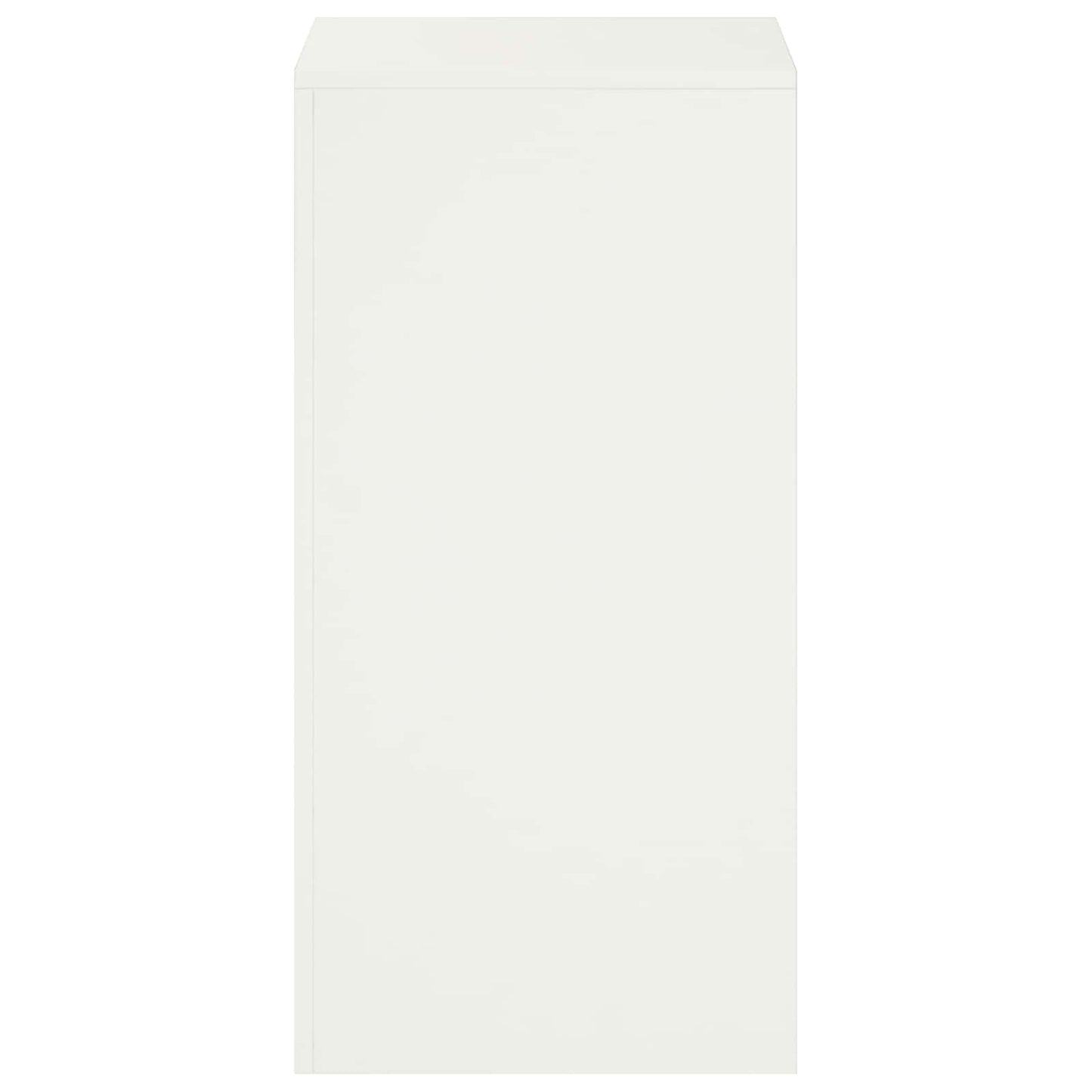 vidaXL Βάση φυτών Λευκό 40 x 40 x 80 cm Ατσάλι
