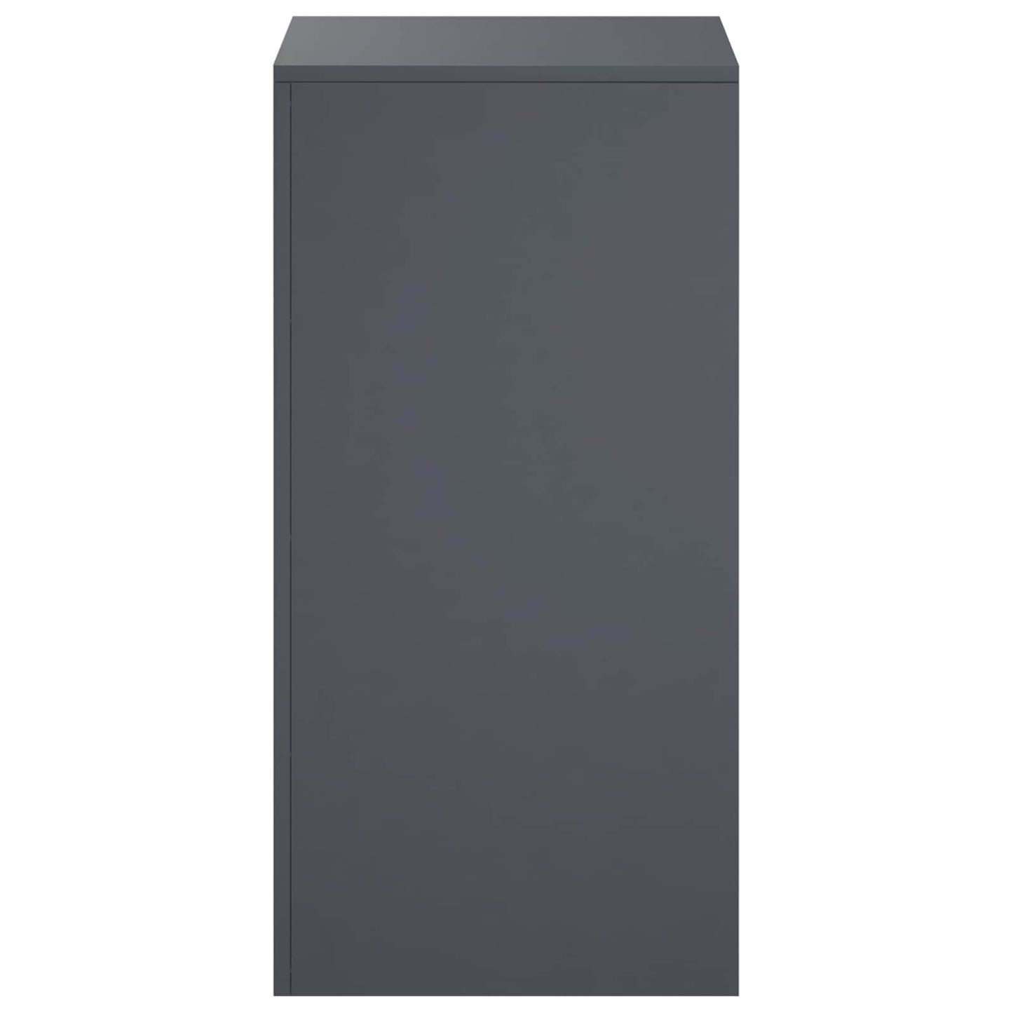 vidaXL Βάση φυτών Ανθρακί 40 x 40 x 80 cm Ανοξείδωτο Ατσάλι