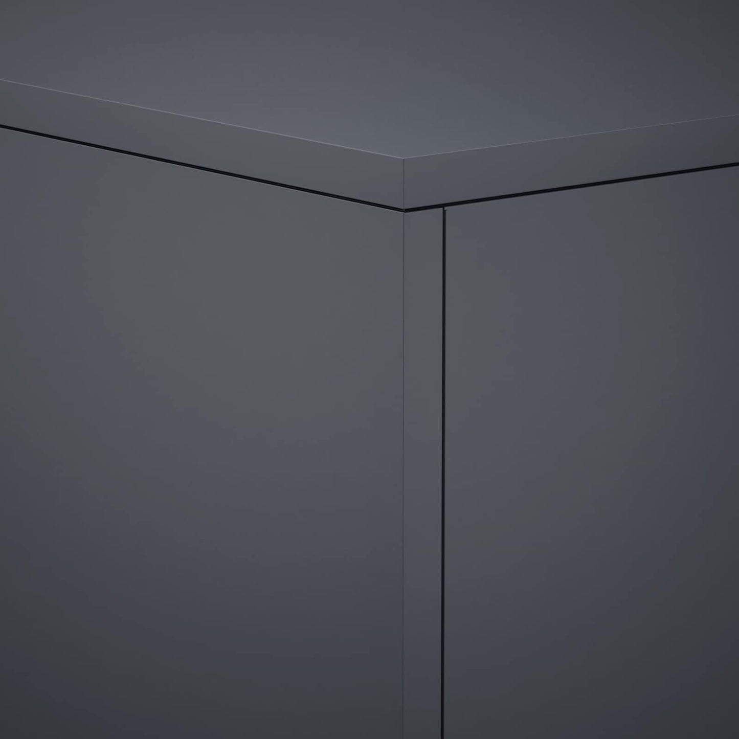 vidaXL Βάση φυτών 2 pcs Ανθρακί 40 x 40 x 80 cm Γαλβανισμένος Χάλυβας