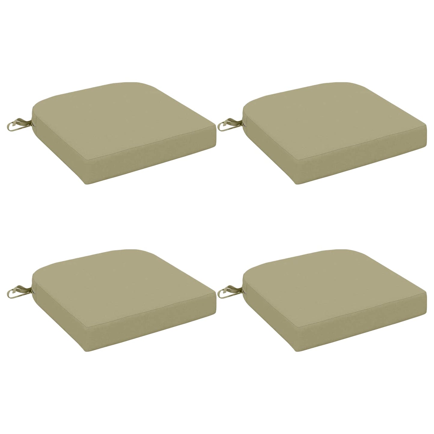 vidaXL Σετ Μαξιλαριών 4 Τεμαχίων SOEST 4 pcs 100% Πολυεστέρας