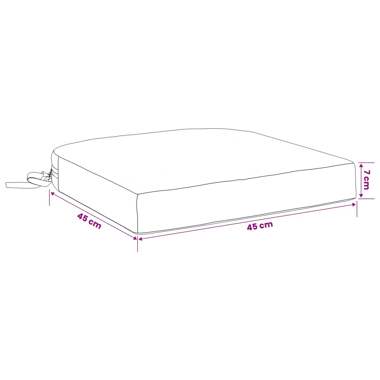 vidaXL Σετ Μαξιλαριών 4 Τεμαχίων SOEST 4 pcs 100% Πολυεστέρας Taupe