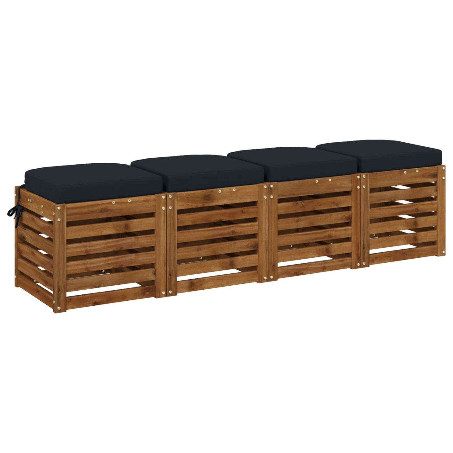 vidaXL Σετ Μαξιλαριών 4 Τεμαχίων SOEST 4 pcs 100% Πολυεστέρας