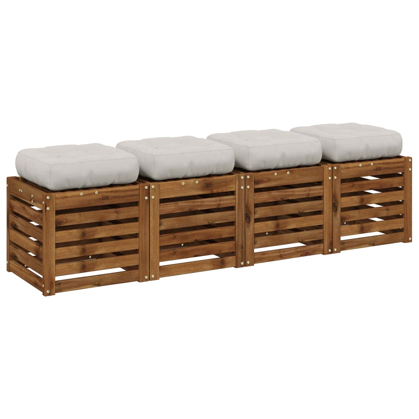vidaXL Μαξιλάρια καθιστικού 4 κομματιών VIANEN 4 pcs 100% Πολυεστέρας