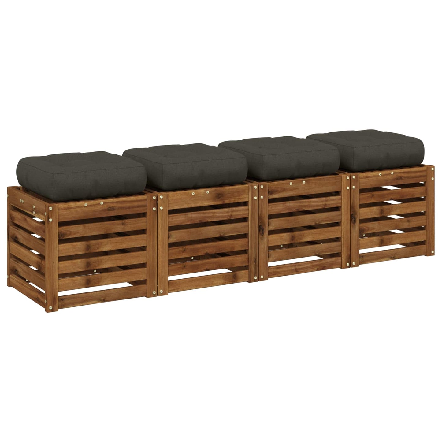 vidaXL Μαξιλάρια καθιστικού 4 κομματιών VIANEN 4 pcs 100% Πολυεστέρας