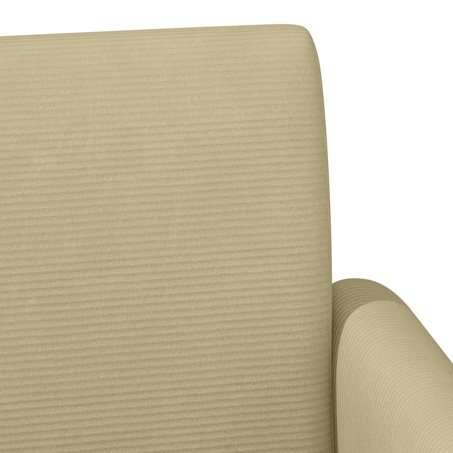 vidaXL Love seat με κουμπιά Ανοιχτό Πράσινο Γκρι 116 x 67 x 81 εκ