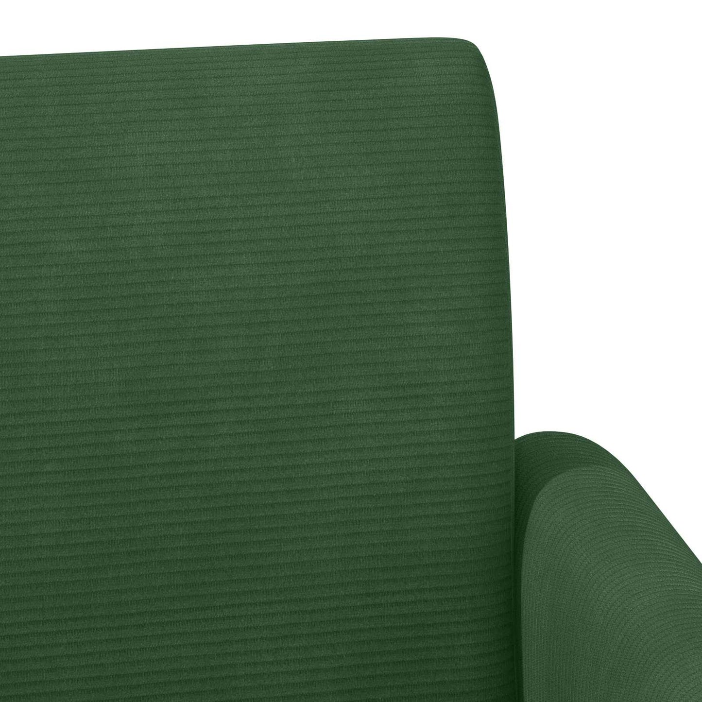 vidaXL Love seat με κουμπιά Τζαγκουάρ Πράσινο 116 x 67 x 81 εκ