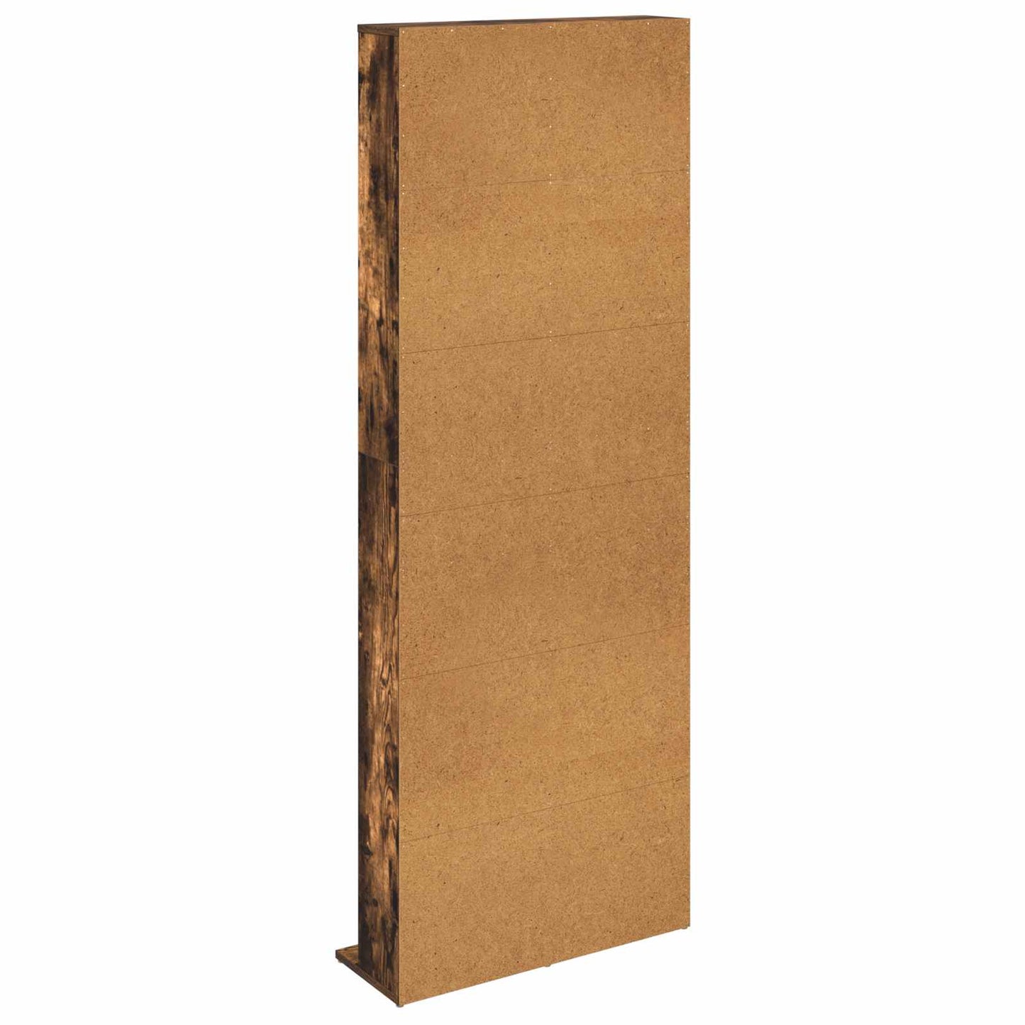 vidaXL Ντουλάπα CD Καπνισμένο Ξύλο Δρυός 65 x 23,5 x 175 εκ.