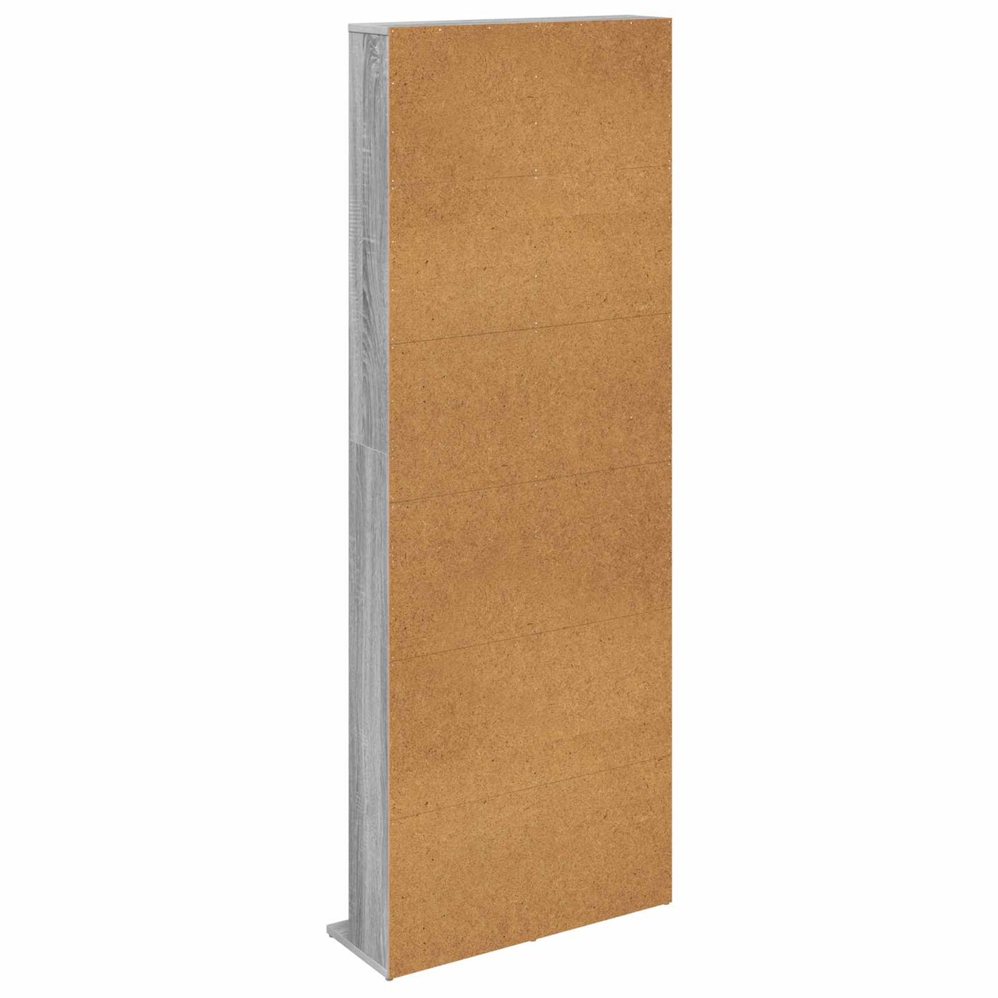 vidaXL Ντουλάπα CD Γκρι Sonoma 65 x 23,5 x 175 εκ. Επεξεργασμένο Ξύλο