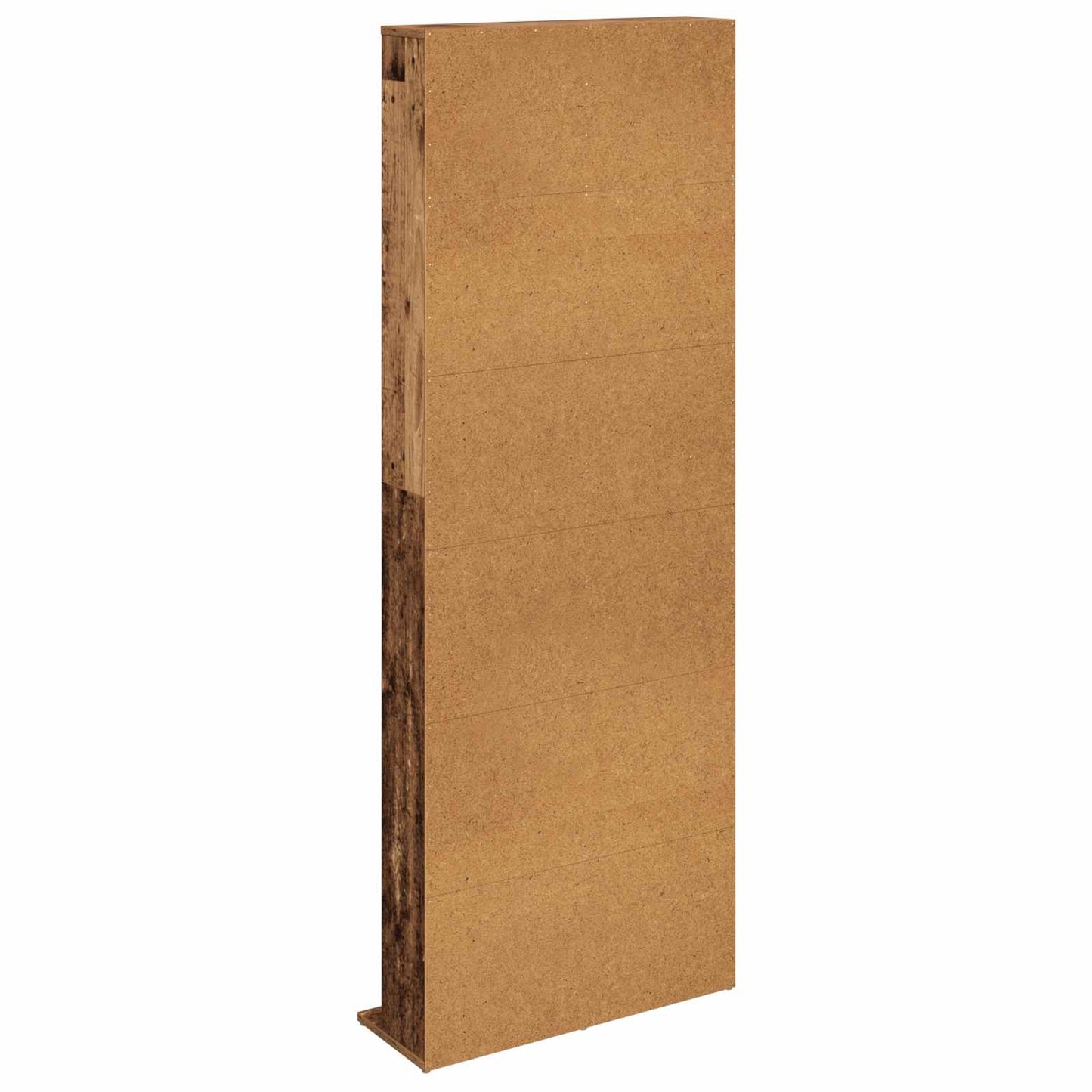 vidaXL Ντουλάπα CD Παλαιωμένο ξύλο 65 x 23,5 x 175 εκ.