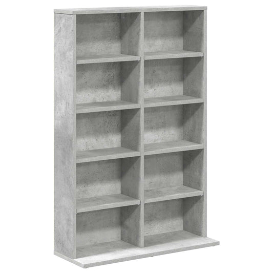 vidaXL Ντουλάπα CD Γκρι Σκυροδέματος 65 x 23,5 x 97,5 εκ.