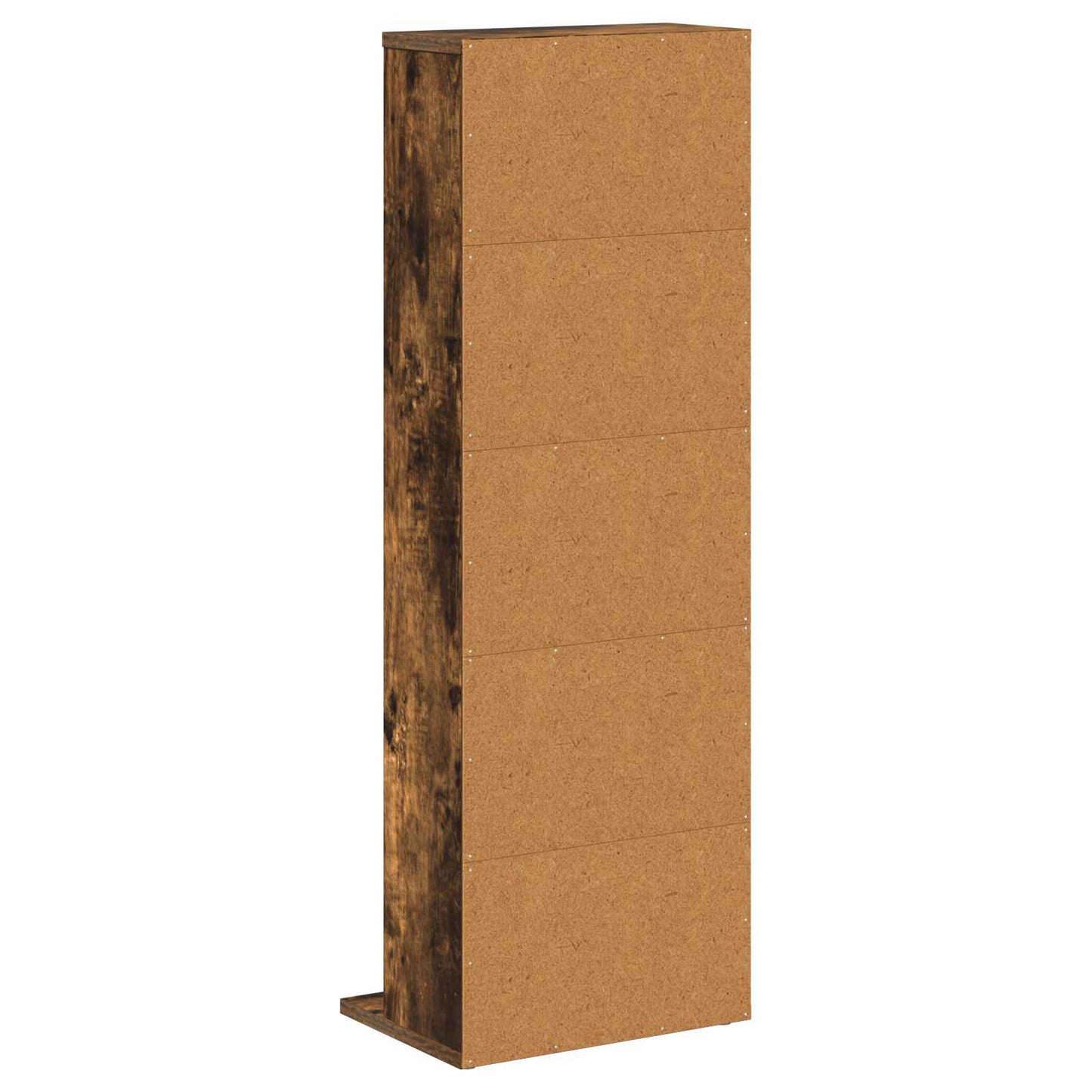 vidaXL Ντουλάπα CD Καπνισμένο Ξύλο Δρυός 33 x 23,5 x 97,5 εκ.