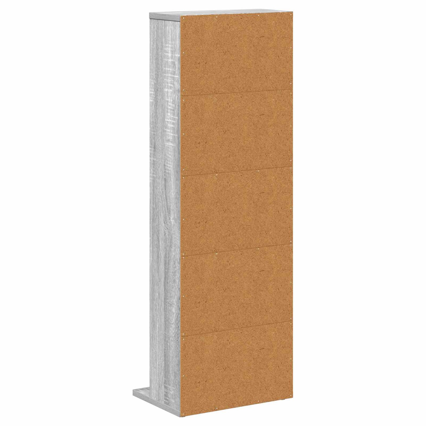 vidaXL Ντουλάπα CD Γκρι Sonoma 33 x 23,5 x 97,5 εκ. Επεξεργασμένο Ξύλο