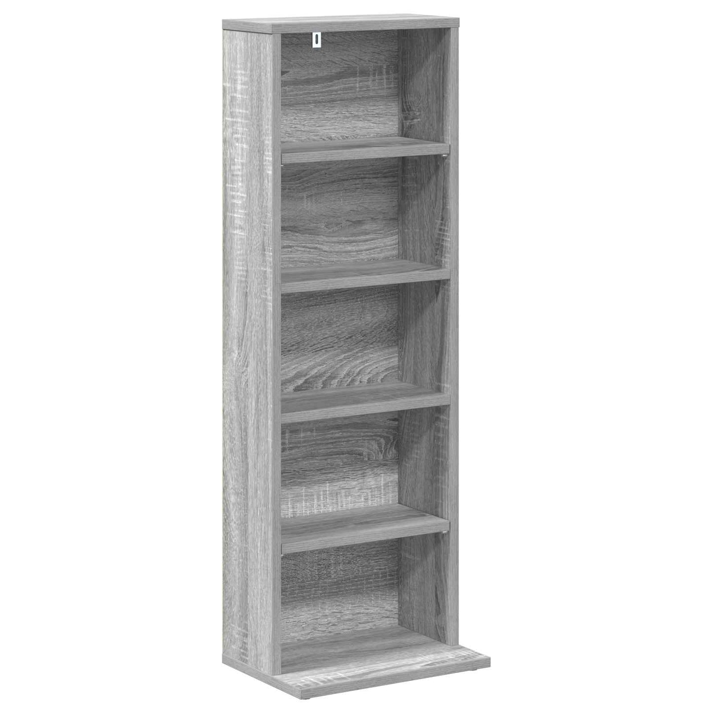 vidaXL Ντουλάπα CD 2 τμχ. Γκρι Sonoma 33 x 23,5 x 97,5 εκ.