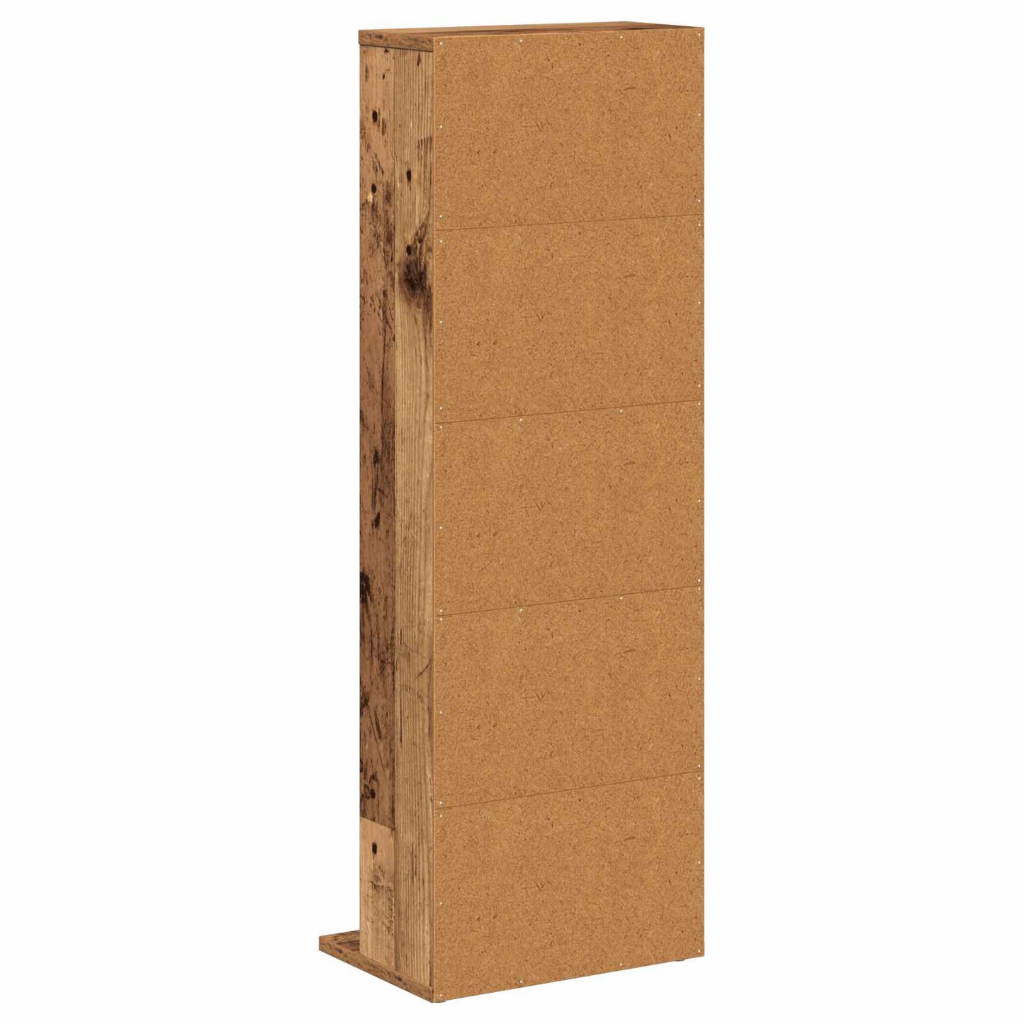 vidaXL Ντουλάπα CD Παλαιωμένο ξύλο 33 x 23,5 x 97,5 εκ.