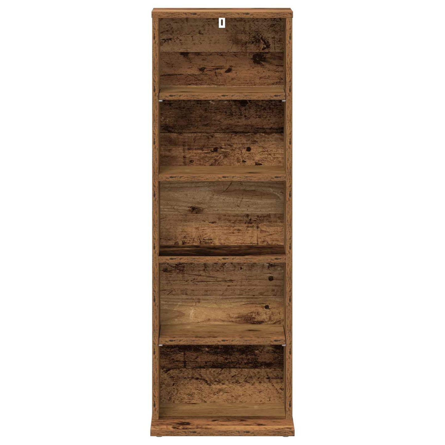 vidaXL Ντουλάπα CD Παλαιωμένο ξύλο 33 x 23,5 x 97,5 εκ.