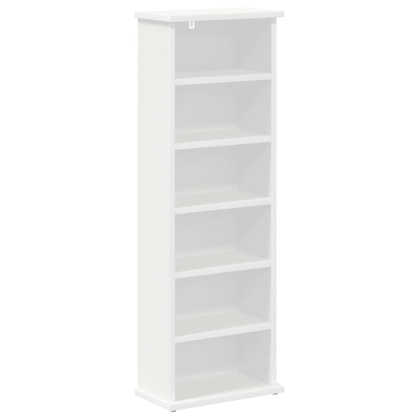 vidaXL Ντουλάπα CD Λευκό 32 x 17 x 92 εκ. Επεξεργασμένο Ξύλο