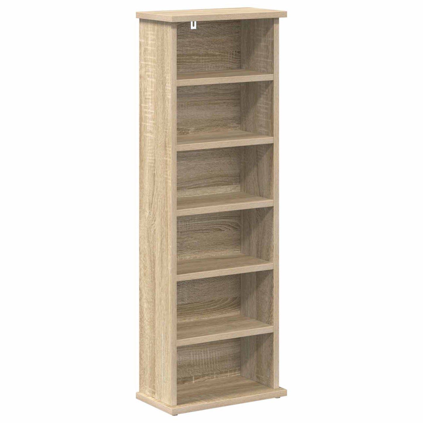 vidaXL Ντουλάπα CD 2 τμχ. Sonoma Δρυς 60 x 17 x 92 εκ.