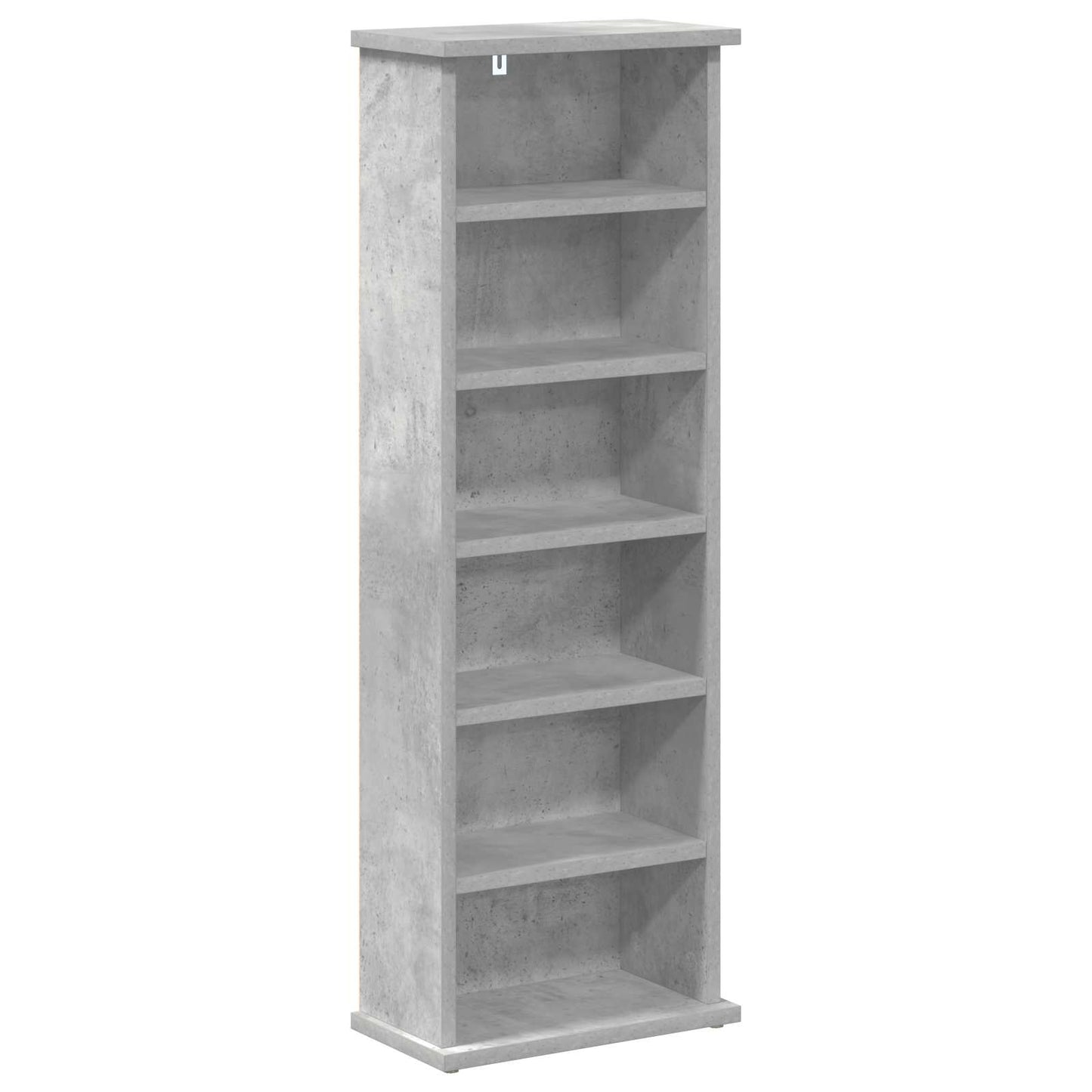 vidaXL Ντουλάπα CD Γκρι Σκυροδέματος 60 x 17 x 92 εκ.