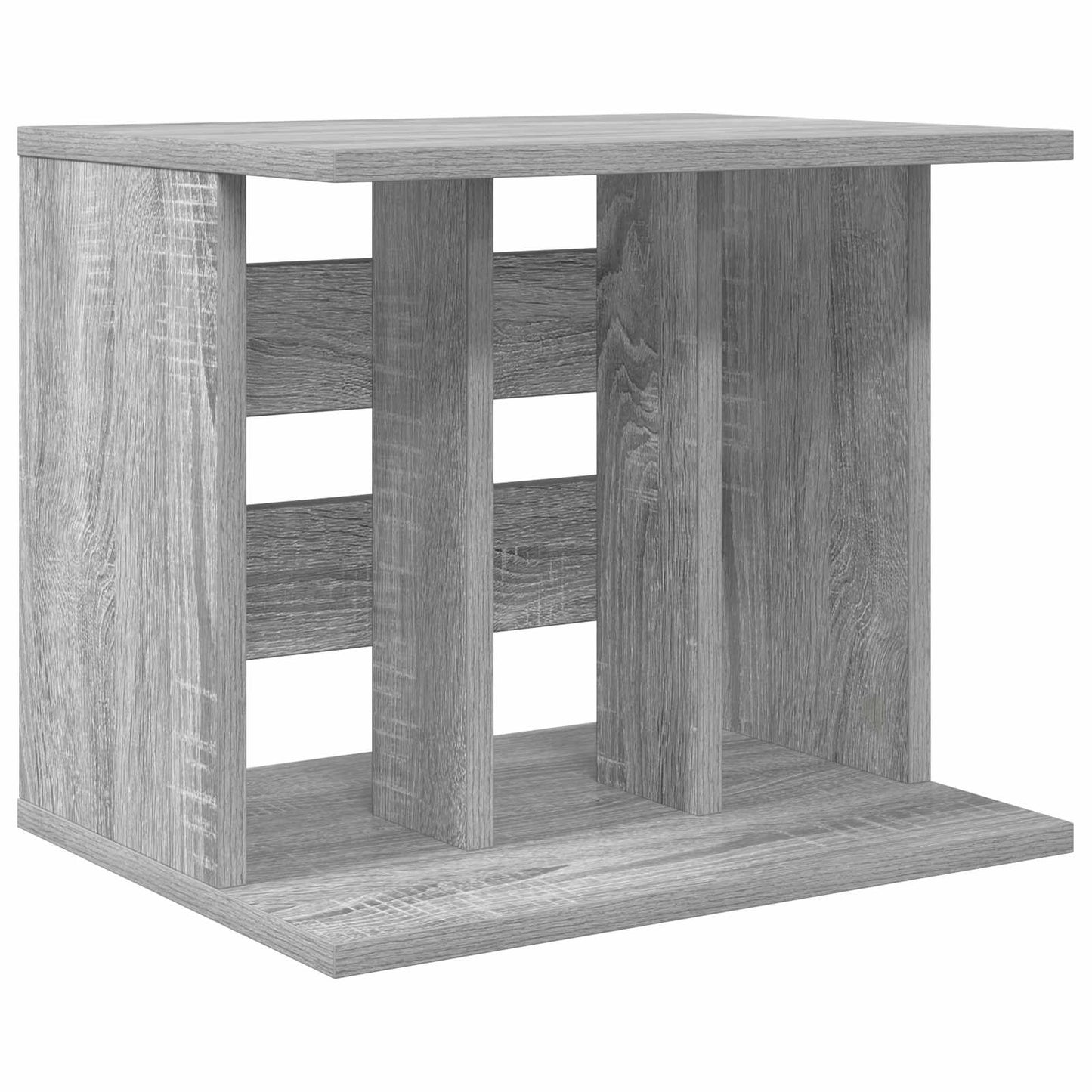 vidaXL Αποθήκευση Βινυλίου Γκρι Sonoma 42 x 33 x 36 εκ.
