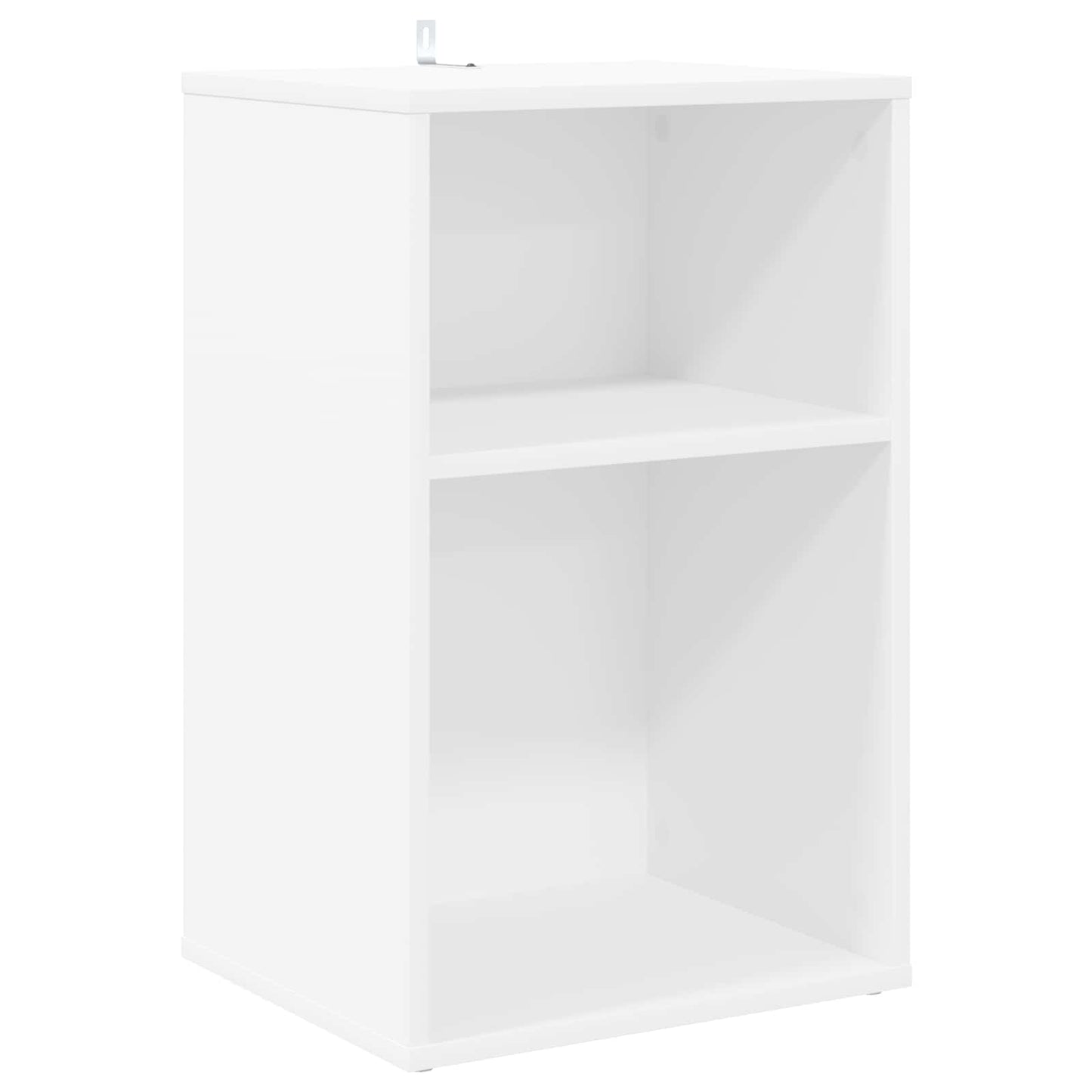 vidaXL Ντουλάπι δίσκων βινυλίου Λευκό 38 x 33 x 61 εκ