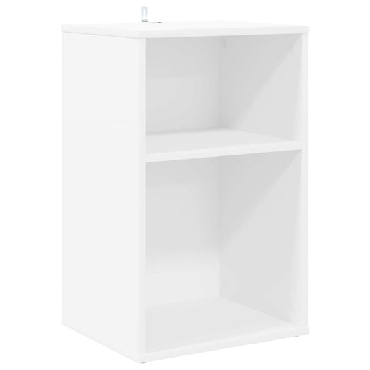 vidaXL Ντουλάπι δίσκων βινυλίου Λευκό 38 x 33 x 61 εκ