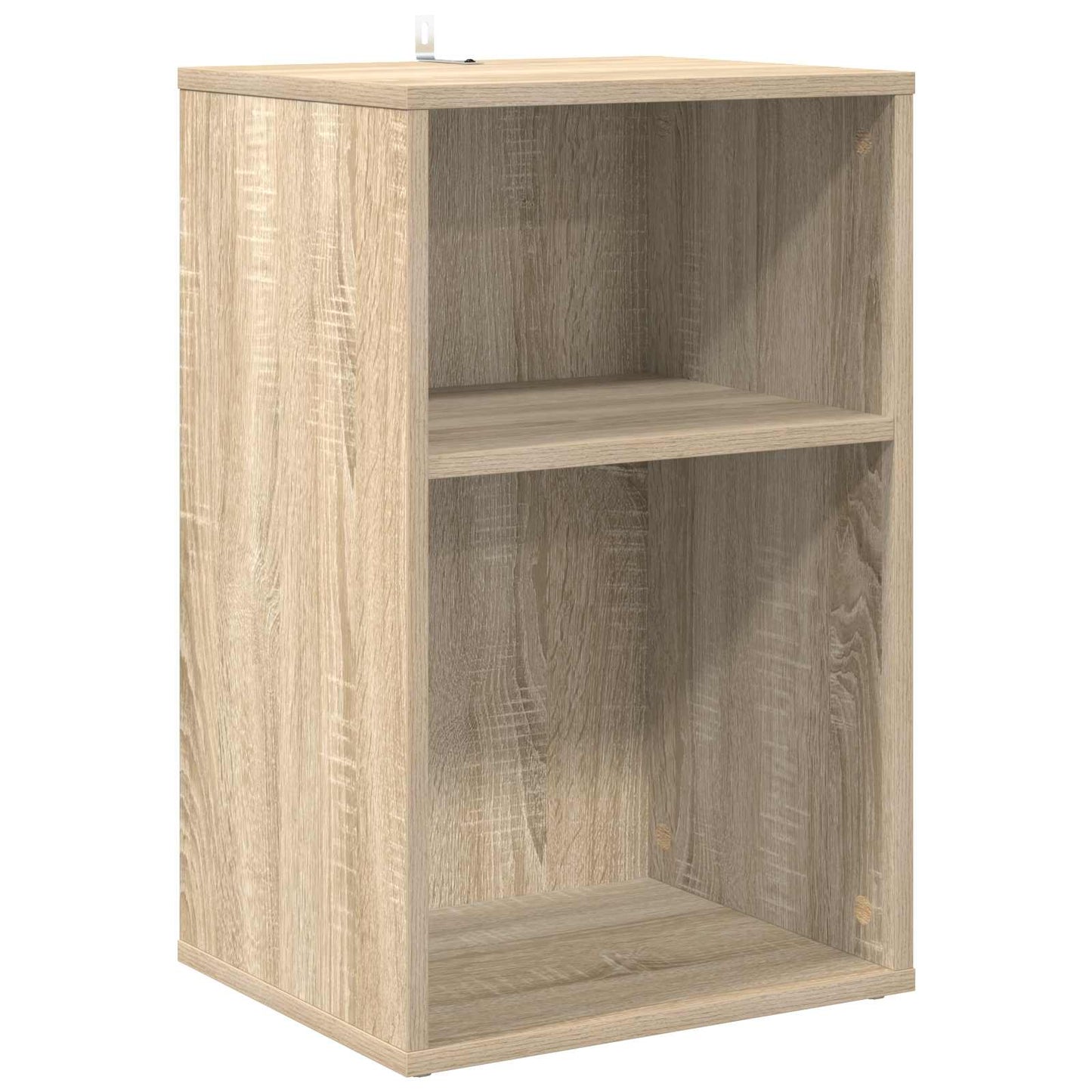 vidaXL Ντουλάπι δίσκων βινυλίου Sonoma Δρυς 38 x 33 x 61 εκ