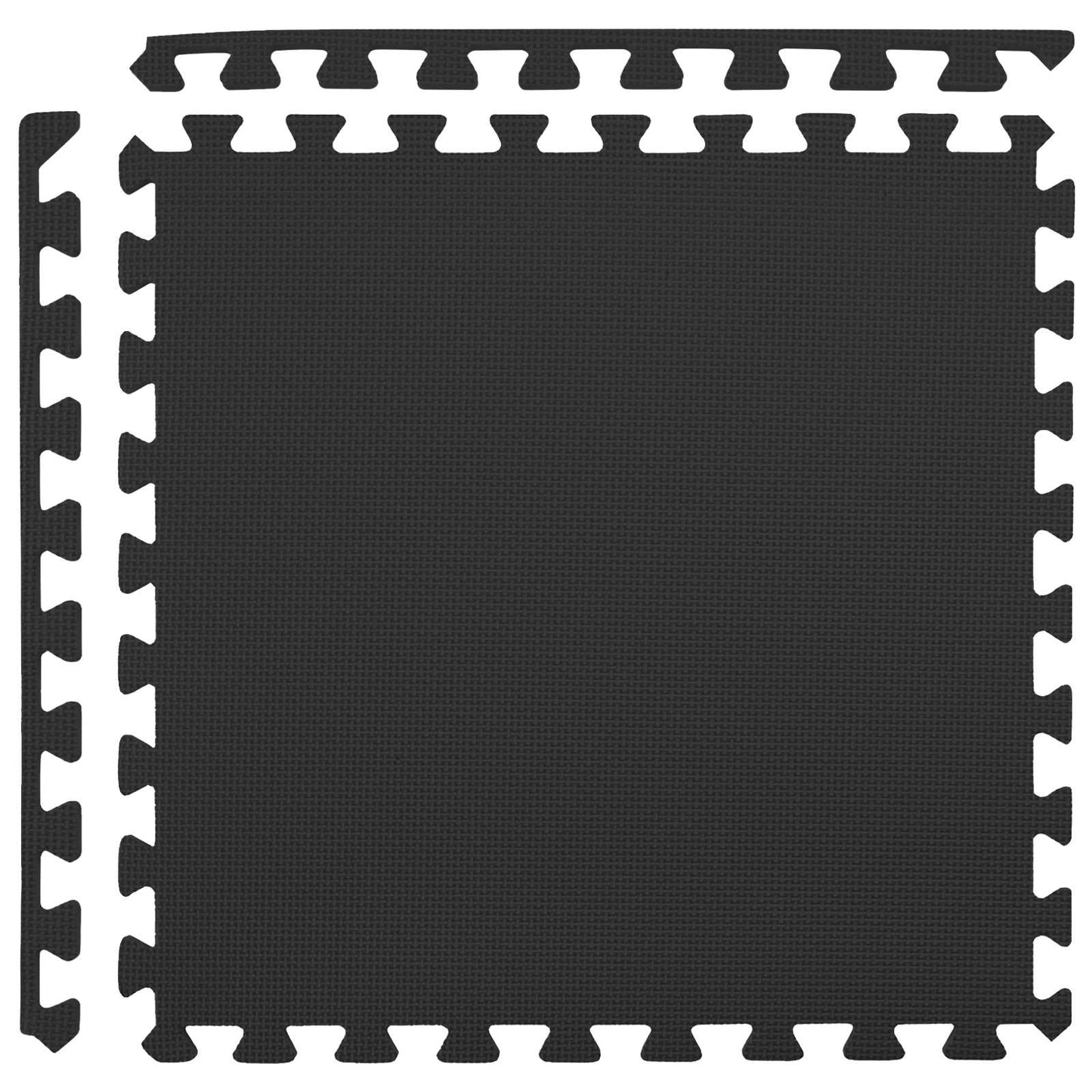 vidaXL Πατάκια 40 pcs Μαύρο 14,4 τ.μ. Φελιζόλ EVA