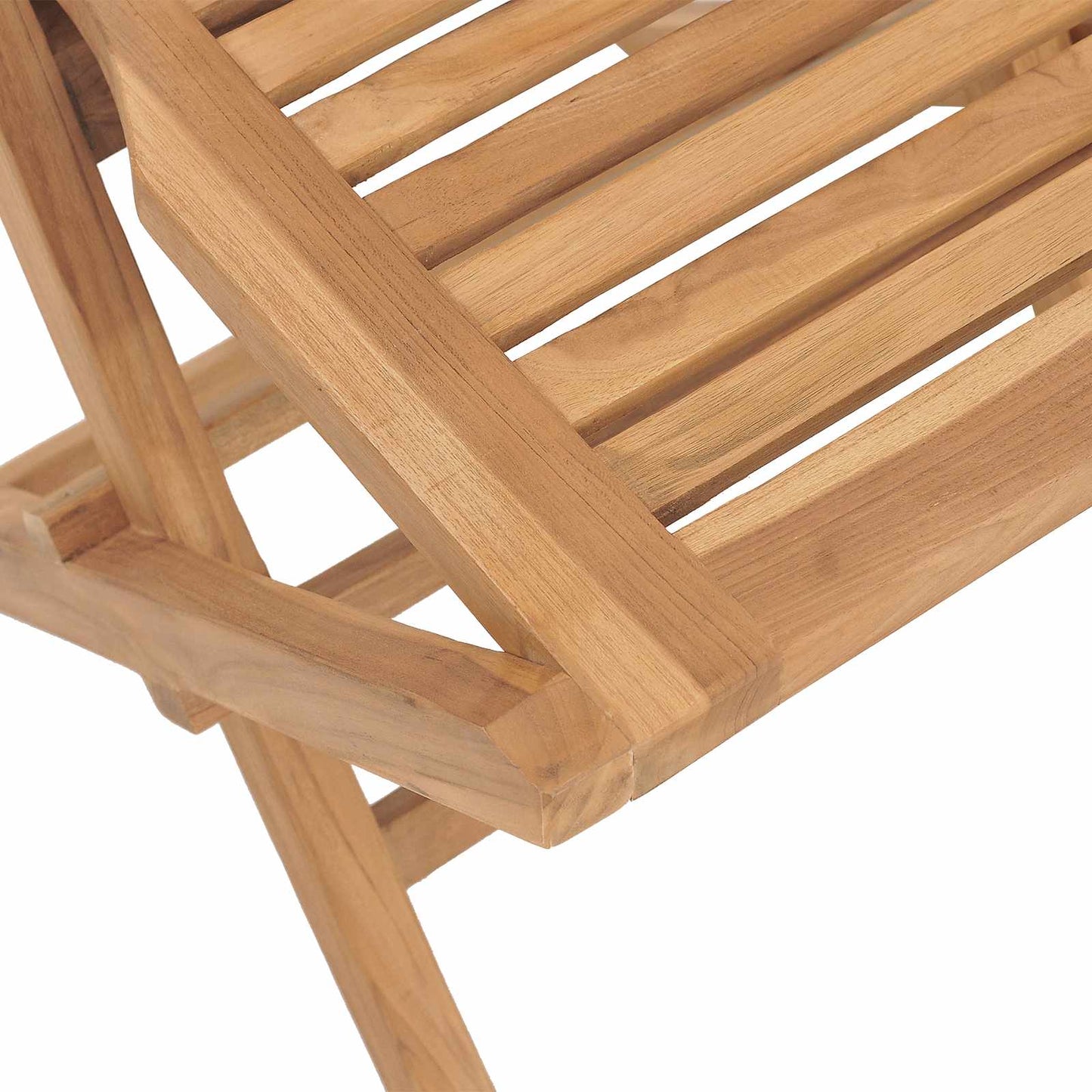 vidaXL Σετ Κήπου 5 τμχ. Καφέ Συμπαγές ξύλο teak