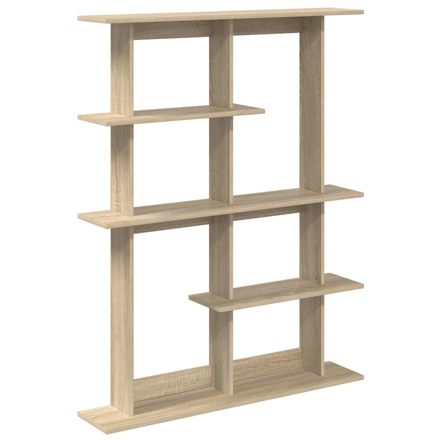 vidaXL Ράφι Τοίχου Sonoma Δρυς 102 x 20 x 130 εκ. Επεξεργασμένο Ξύλο