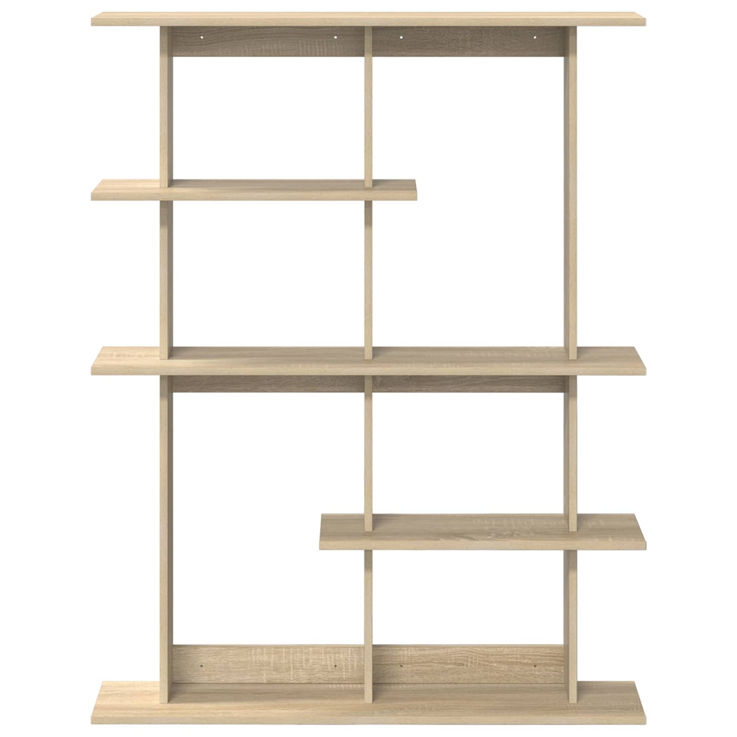 vidaXL Ράφι Τοίχου Sonoma Δρυς 102 x 20 x 130 εκ. Επεξεργασμένο Ξύλο