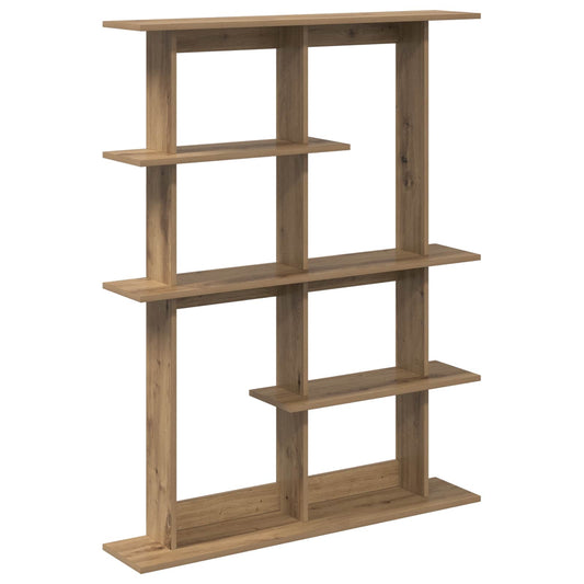 vidaXL Ράφι Τοίχου Artisan Δρυς 102 x 20 x 130 εκ. Επεξεργασμένο Ξύλο