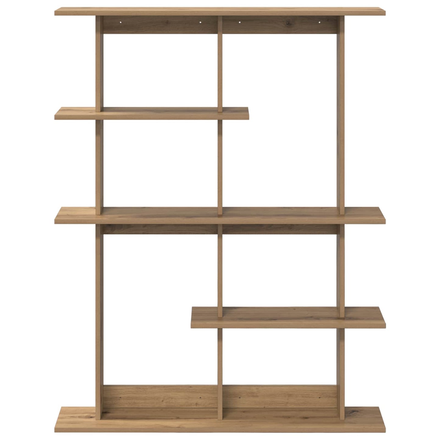 vidaXL Ράφι Τοίχου Artisan Δρυς 102 x 20 x 130 εκ. Επεξεργασμένο Ξύλο