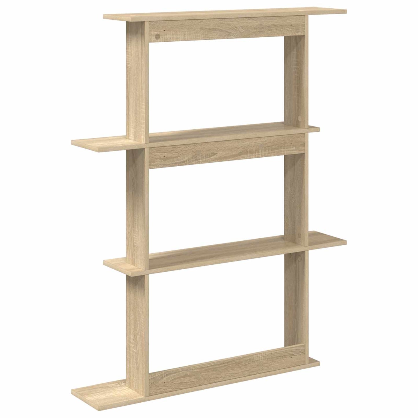 vidaXL Ράφι Τοίχου Sonoma Δρυς 100 x 20 x 126 εκ. Επεξεργασμένο Ξύλο
