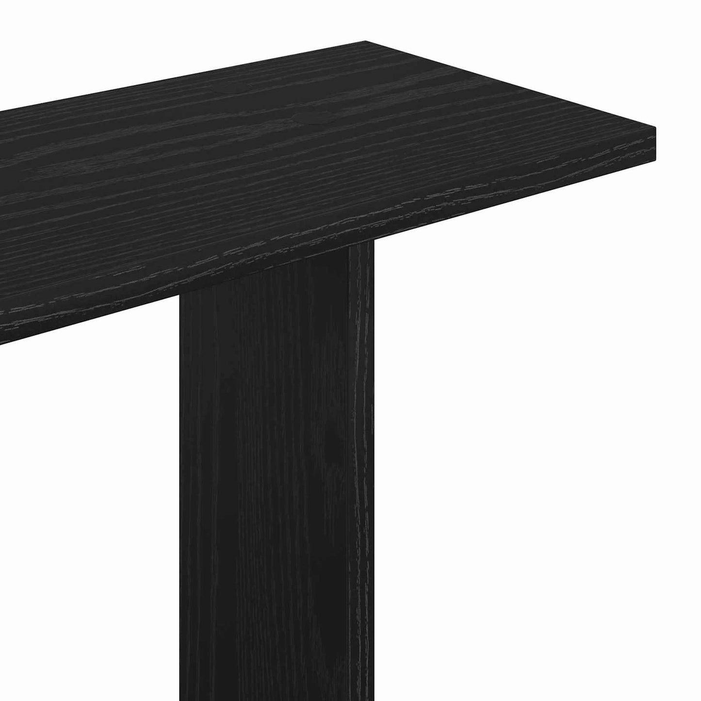 vidaXL Ράφι Τοίχου Επιτοίχιο Μαύρη Δρυς 56 x 20 x 90 εκ