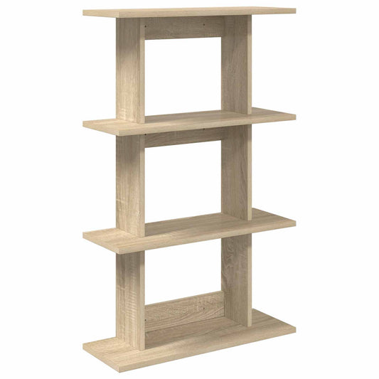 vidaXL Ράφι Τοίχου Επιτοίχιο Sonoma Δρυς 56 x 20 x 90 εκ