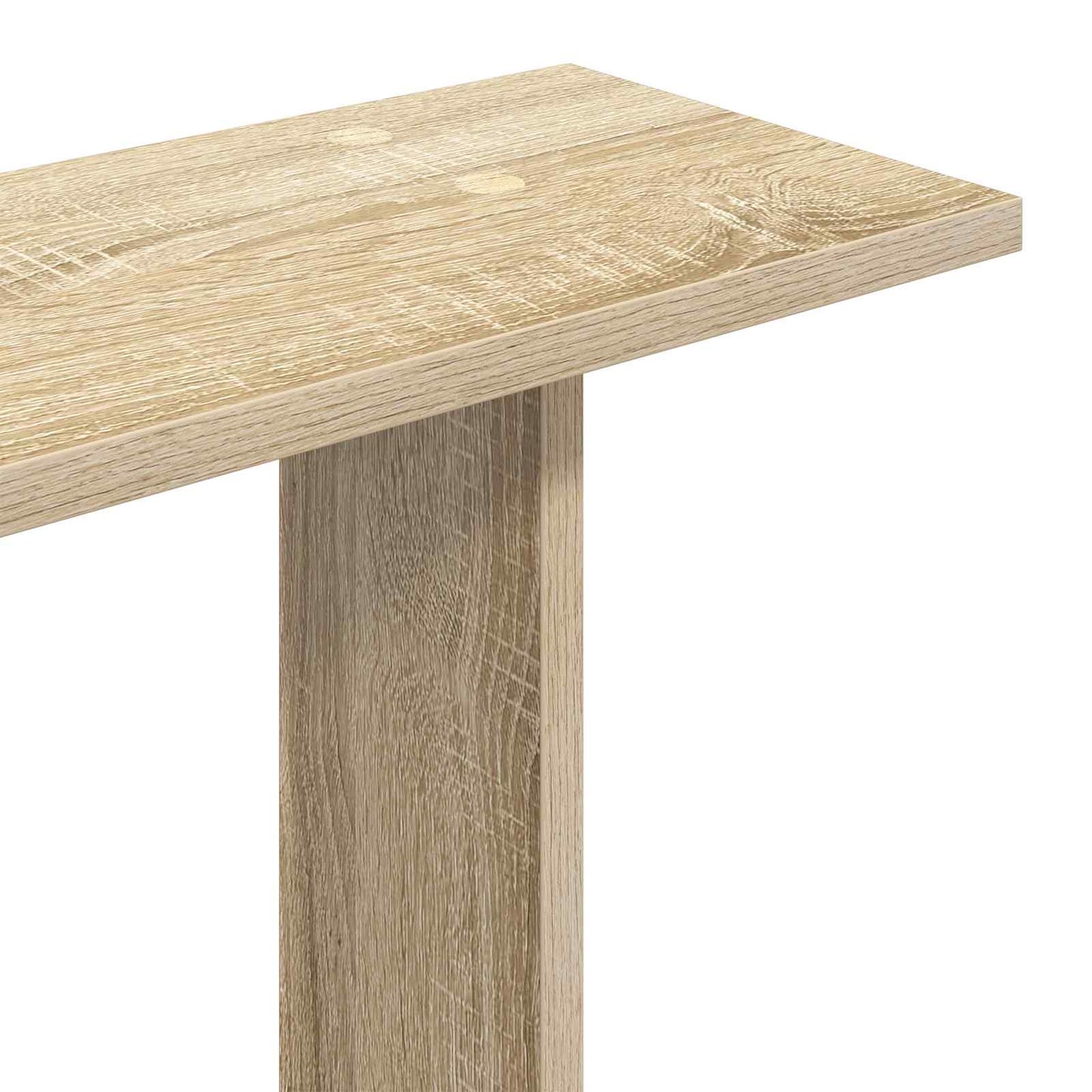 vidaXL Ράφι Τοίχου Επιτοίχιο Sonoma Δρυς 100 x 20 x 75 εκ