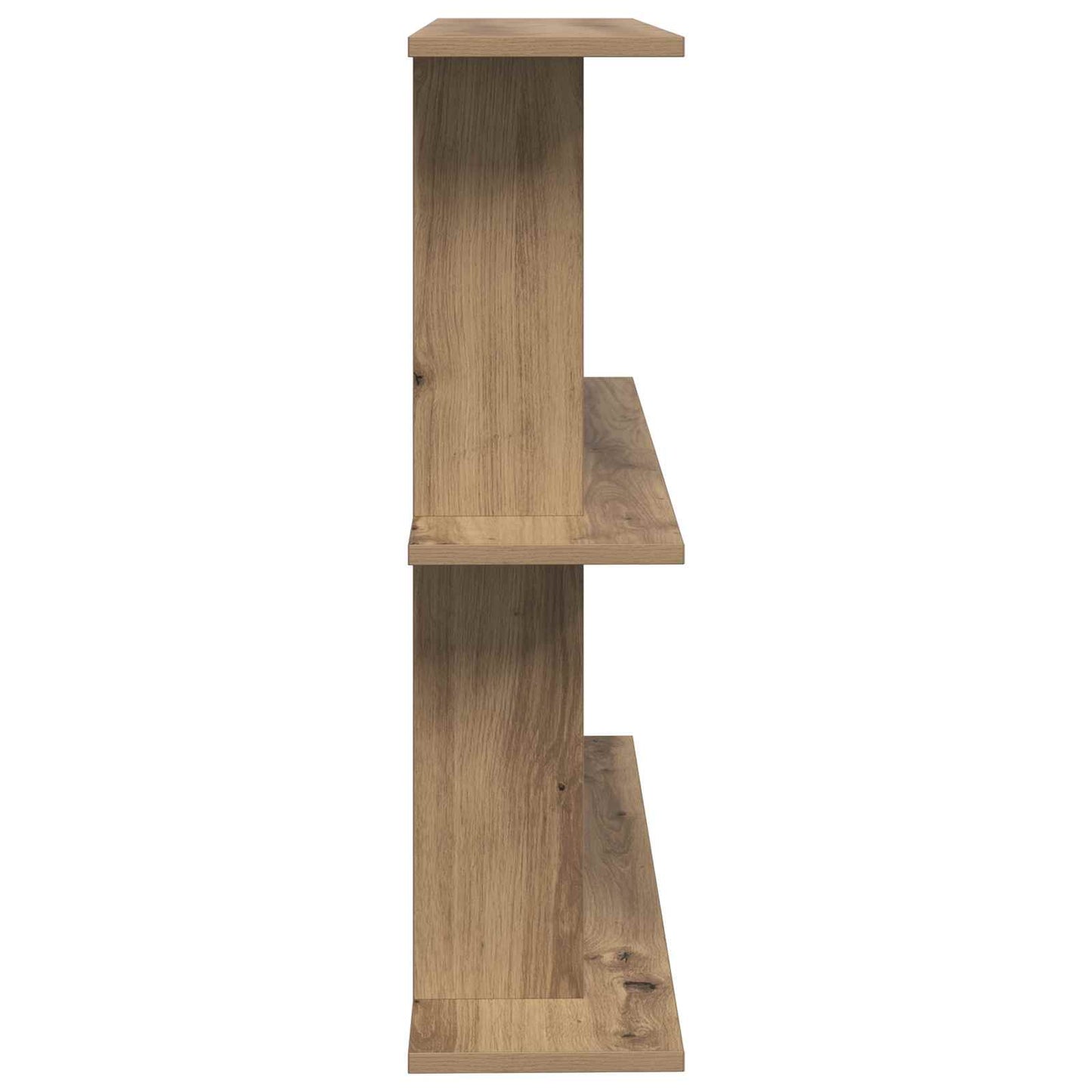 vidaXL Ράφι Τοίχου Επιτοίχιο Artisan Δρυς 100 x 20 x 75 εκ