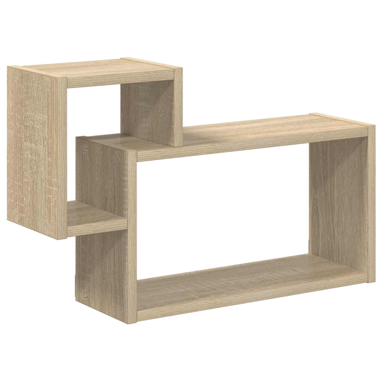 vidaXL Ράφι Τοίχου Επιτοίχιο Sonoma Δρυς 55 x 15 x 35 εκ.